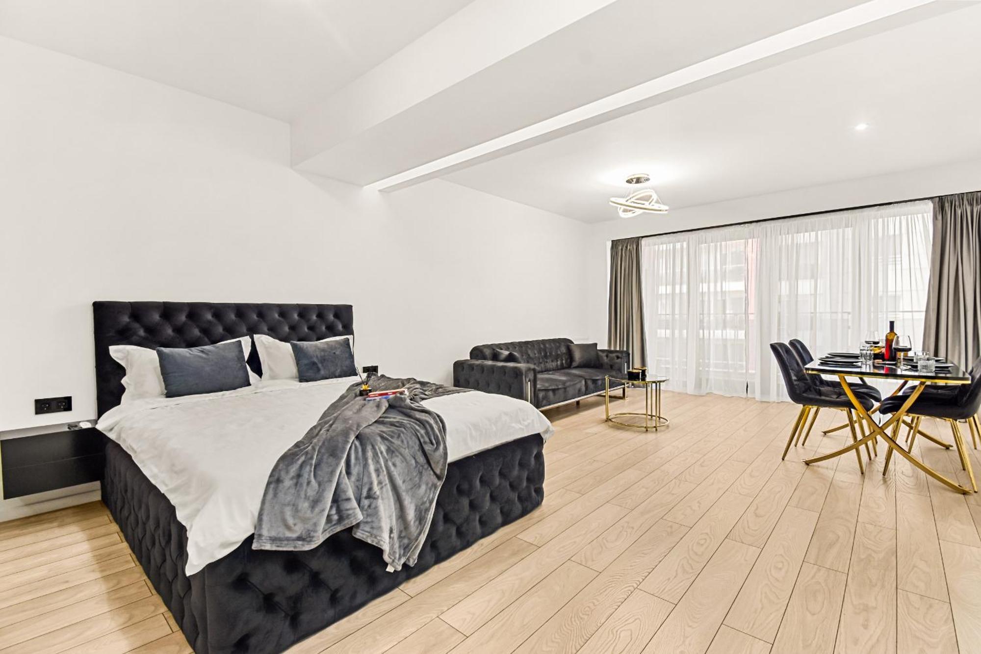 Central Studio With Balcony And Self Check-In Rh Living Bucarest Esterno foto