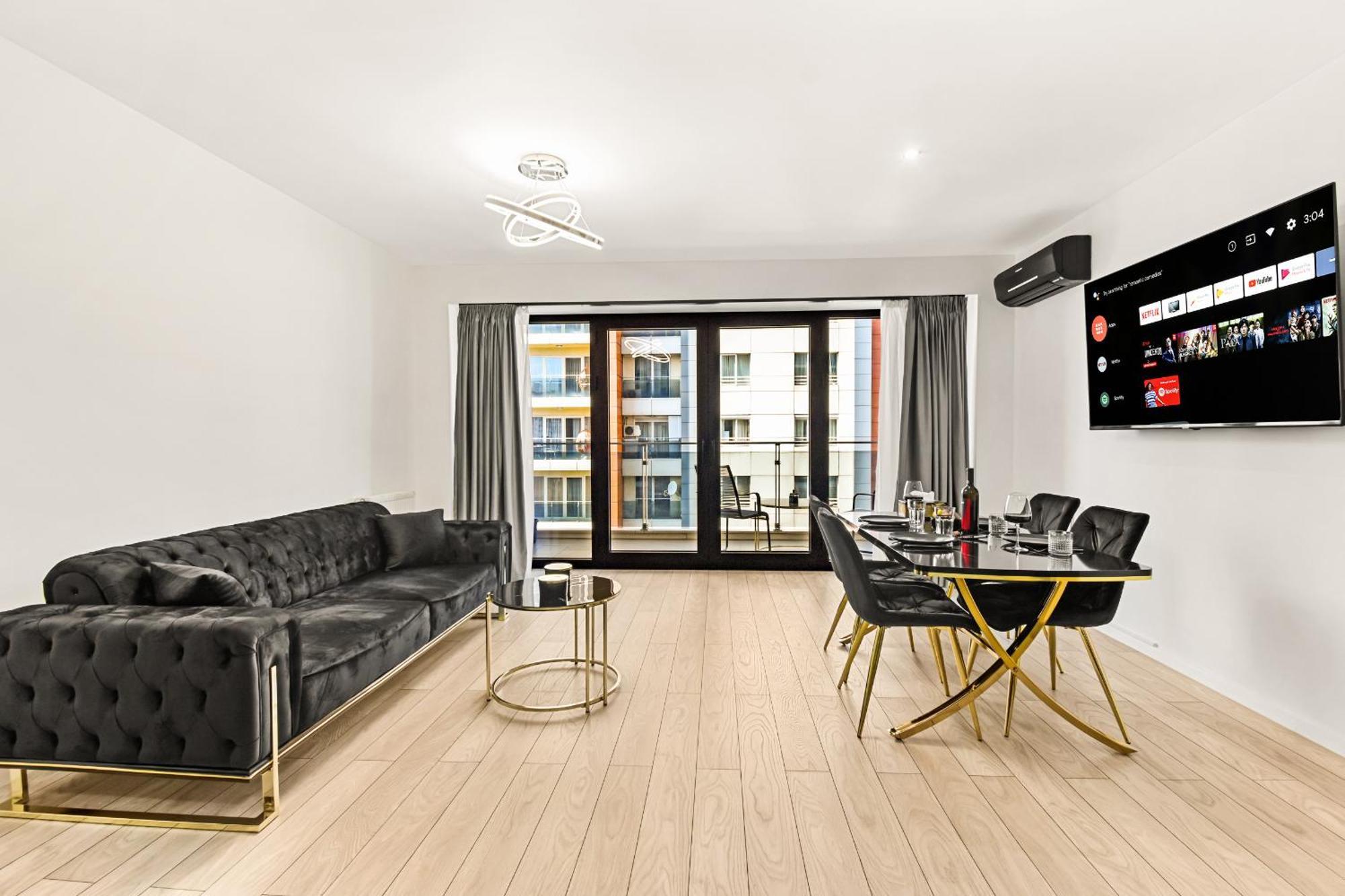 Central Studio With Balcony And Self Check-In Rh Living Bucarest Esterno foto